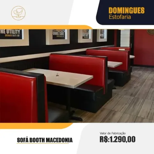 Sofá para restaurantes e lanchonetes