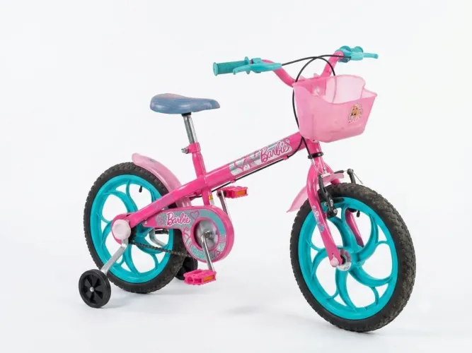 Bicicleta infantil Barbie aro 16