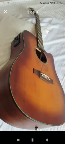 Violão crafter coreano tampo maciço 