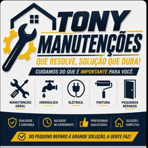 Problemas com manutenção? O Tony resolve