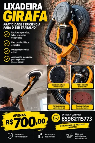 Lixadeira girafa 600