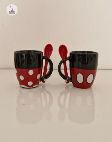 Canecas Mickey e Minnie Pequenas Importadas