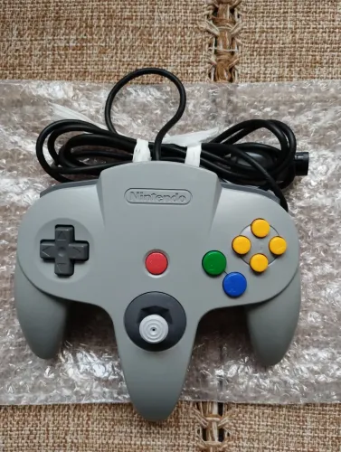 CONTROLE NINTENDO 64 ORIGINAL e REVISADO E HIGIENIZADO