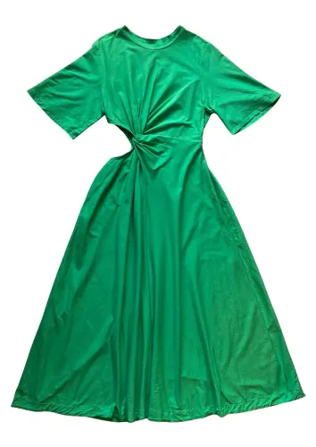 Vestido Farm midi verde (nunca usado, com etiqueta)