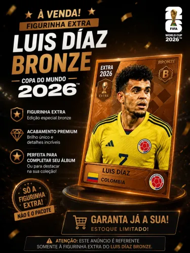 Extra stickers - Luis Diaz (BRONZE)