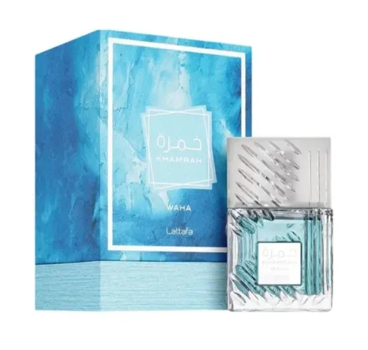 Perfume Lattafa Khamrah Waha Eau de Parfum Masculino 100ML
