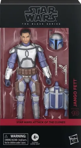 Boneco Action Figure Jango Fett Star Wars Black Series Hasbro lacrado