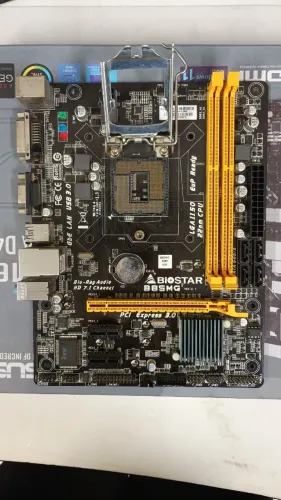 Placa-mãe Biostar B85MG COM DEFEITO BIOS CORROMPIDA