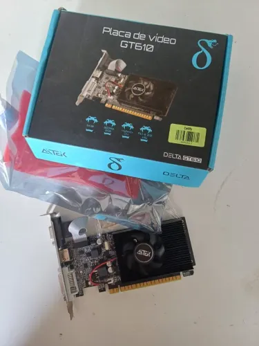 Placa de Vídeo GeForce GT 610 2GB DDR3 PCI-Express