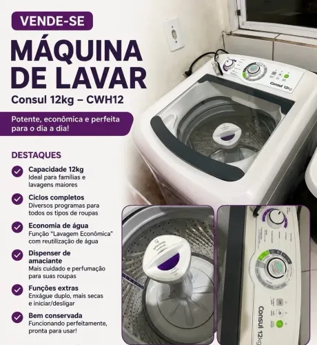Máquina de lavar