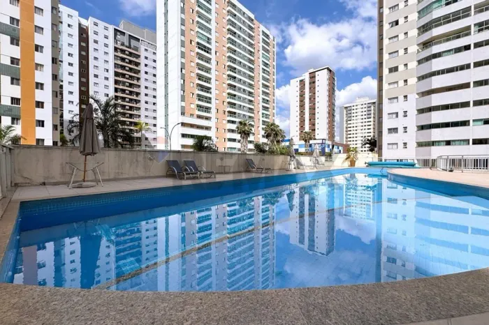 Apartamento 109m² 3Q 2 Suítes + Escritório 14º Andar Nascente Residencial Antares Club Águ