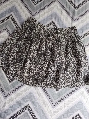 Saia Soltinha Animal Print Aeropostale M