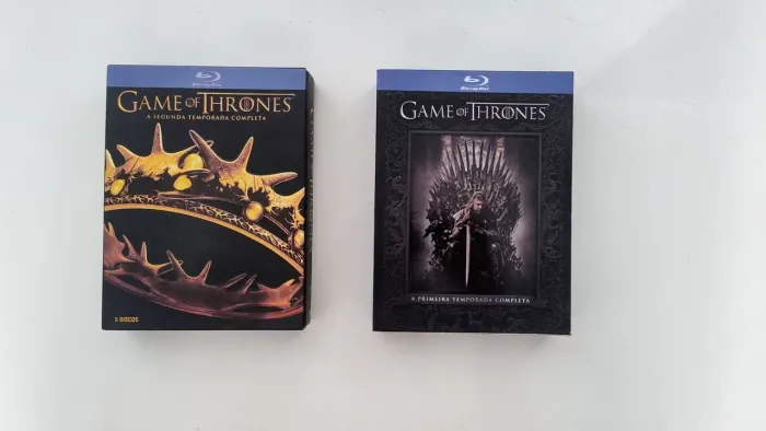 Game of Thrones Blu-ray 1ª e 2ª Temporadas Completas - Excelente Estado