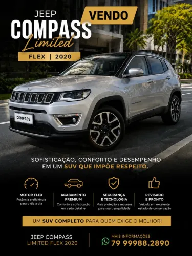 Jeep Compass Limited 2.0 4X2 Flex 16V Aut. 2020