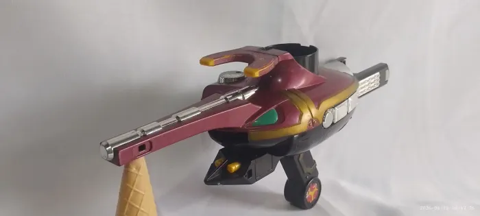 Power Rangers blaster Tempestade trovão Rubro 