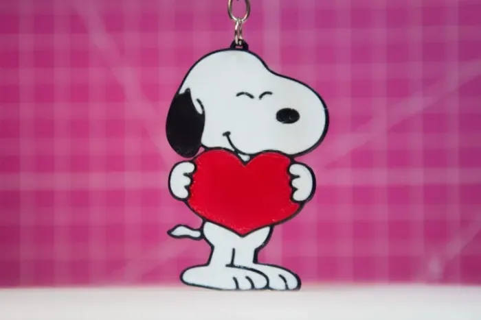 Chaveiro Snoopy Love