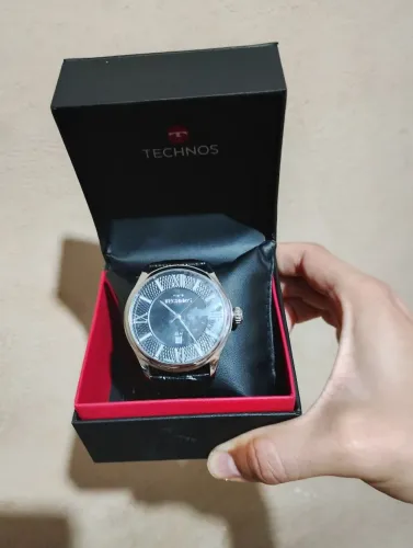 Relógio Technos Masculino Analógico Preto