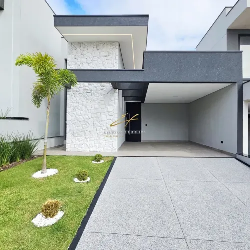 Casa Térrea com 3 Suítes e Piscina em Condomínio Fechado em Indaiatuba/SP
