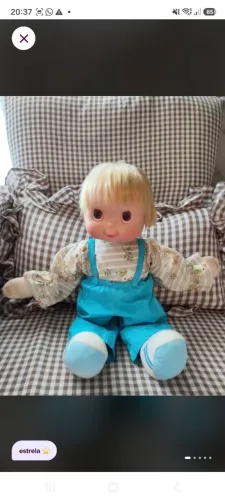 Boneco Bonzinho da Estrela década de 80