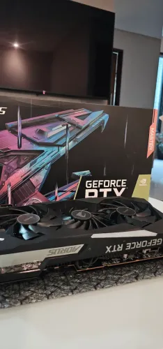 RTX 3070 Aorus Master 8GB usada apenas para trabalho 3D
