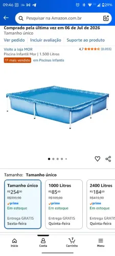 Piscina Infantil Mor - 1.500 Litros ?