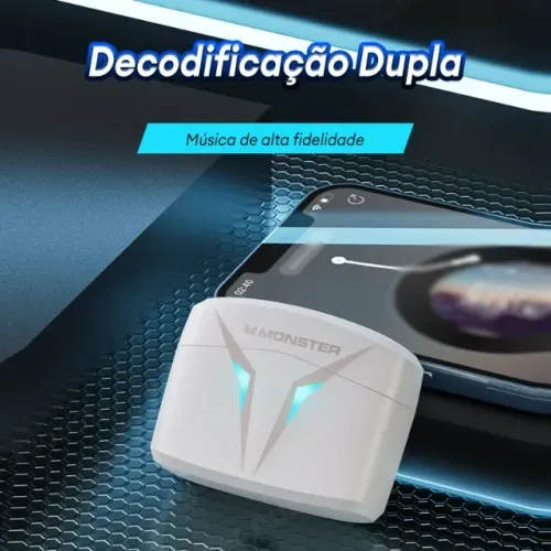Fone Gamer Bluetooth ideal para jogos