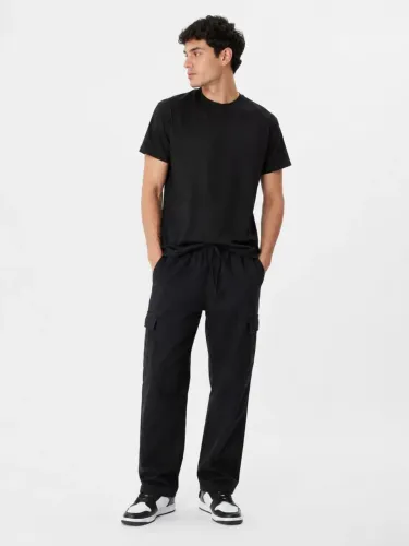 Calça cargo preta GG