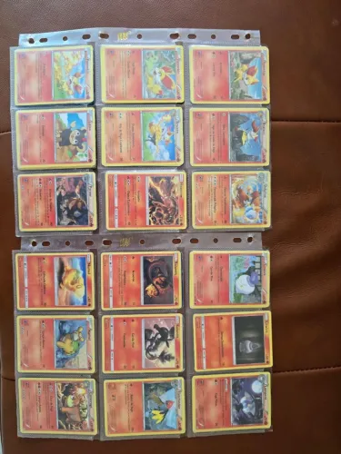Lote de cartas pokemon Hp/D