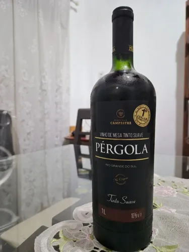 Vinho de mesa tinto suave Pergola