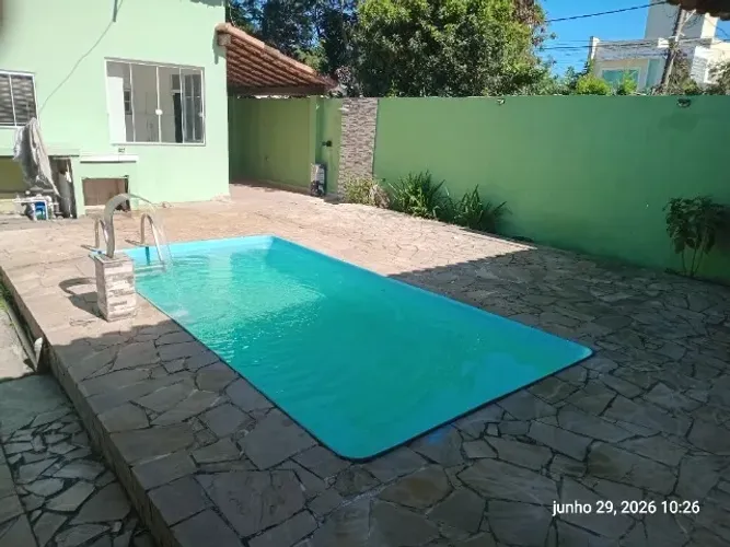 Casa 5 Qts (2 Suítes) com Piscina, Energia Solar e Kitnet - Ouro Verde