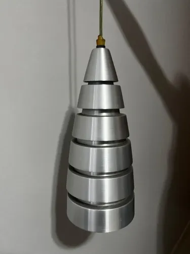 Luminária de alumínio