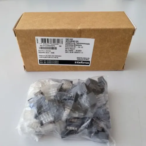 Conjunto Conector Para Ramal Intelbras Cp 48/80/112/192/352