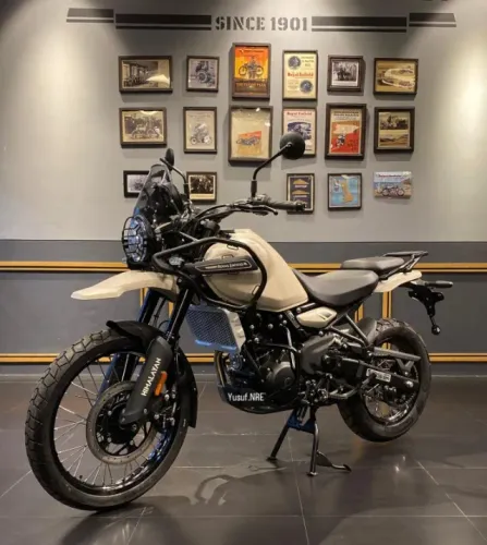LEONI - R.E. HIMALAYAN 450 KAZA BROWN
