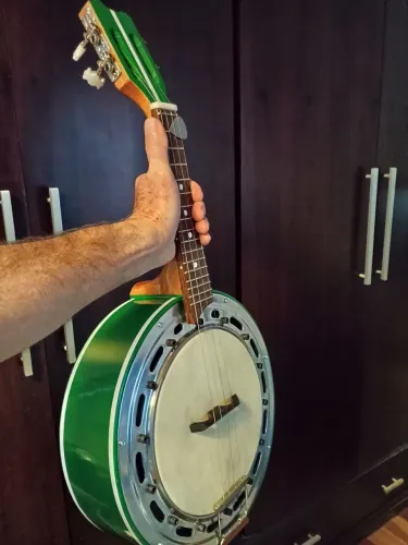 Banjo verde luthier