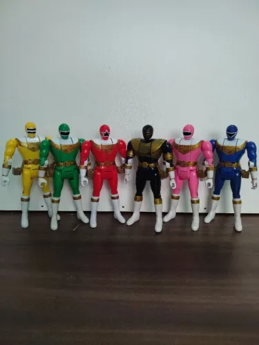 Lote Power Rangers Zeo Flip Head 