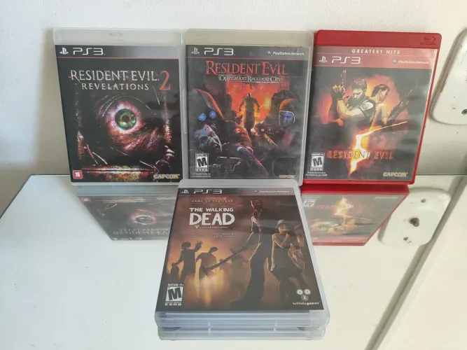 Combo Jogos Residente Evil Ps3