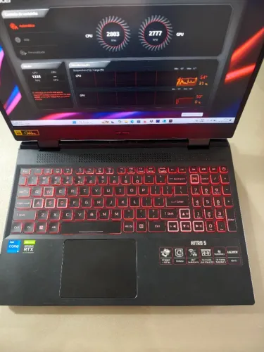 Notebook Gamer Acer Nitro 5 16GB RAM - RTX 3060 -i5 12500H - NVMe 512GB / AN515-58-527S
