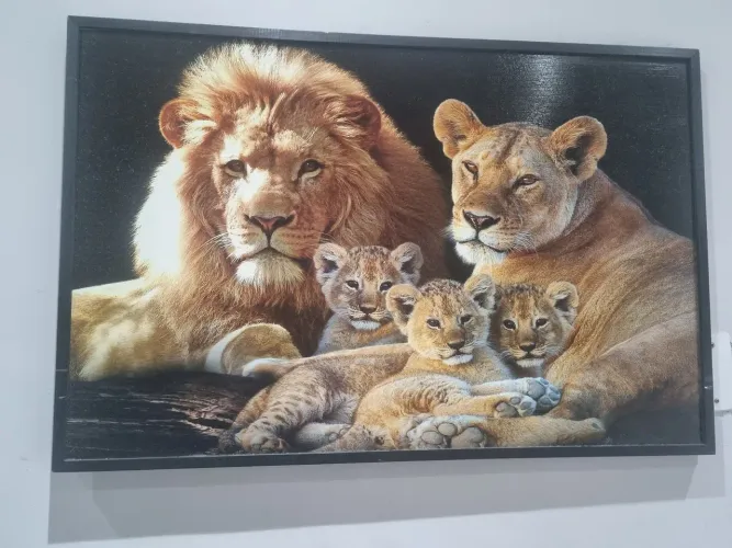 QUADRO FAMILIA LEÃO