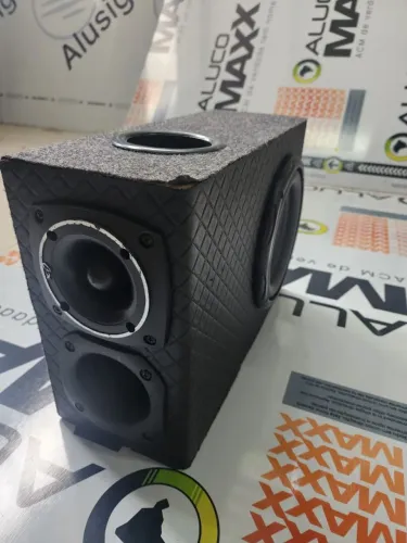 Caixa Som Slim 8 polegadas Subwoofer 