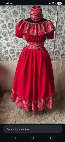 Axó Iansã!Roupa saia, blusa e pano de cabeça! Não parcelo pela olx, entrego c taxa!
