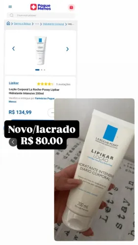 loção hidratante 