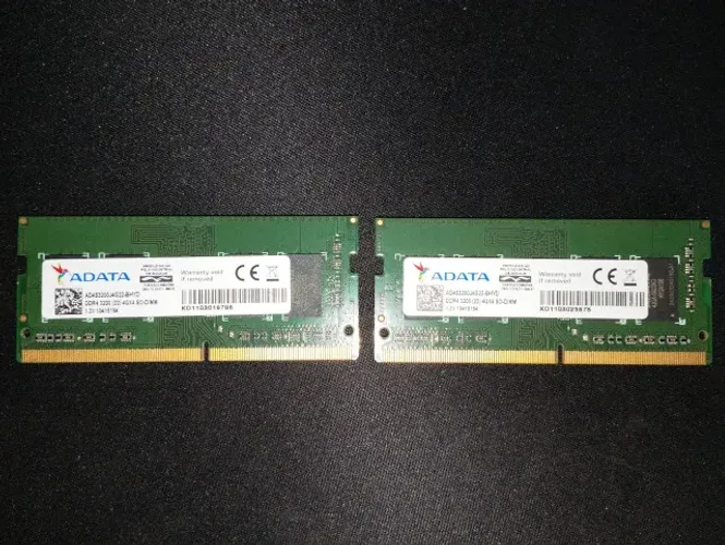 Kit 8GB (2x4GB) DDR4 3200MHz Notebook SO-DIMM ADATA