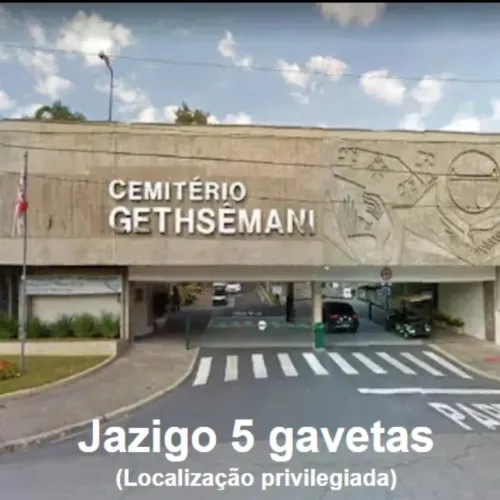 Jazigo Cemitério Gethsemani - 5 Gavetas