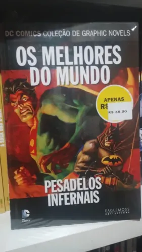 Melhores do Mundos Pesadelos Infernais DC Eaglemos capa dura