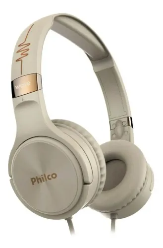 fone de ouvido over-ear philco wave pfo02 bege