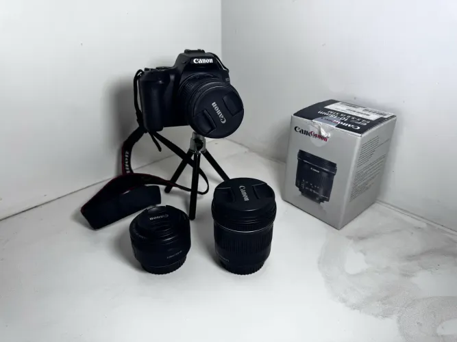 Kit Canon SL3 + 3 lentes