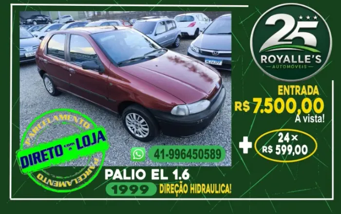 Fiat Palio EL 1.6 SPI 2P E 4P 1999