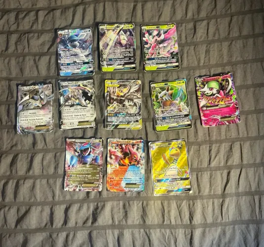 Cartas Pokémon EX/GX - 11 Cartas