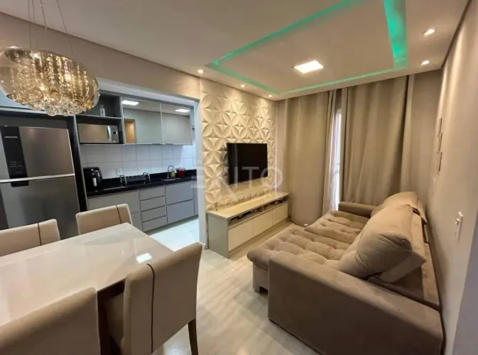 Apartamento de 53m² com 2 quartos para locação no Residencial Paraíso por R$ 3.200,00 paco