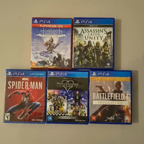 VENDO LOTE JOGOS PS4